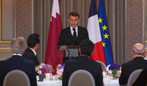 Le Qatar s'engage à investir "10 milliards d'euros" dans l'économie française à l'horizon 2030, annonce Emmanuel Macron