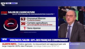 Salon de l'agriculture: pour 63% des Français, Emmanuel Macron est responsable de l'inauguration chahutée pour avoir attisé les tensions (Elabe/BFMTV)