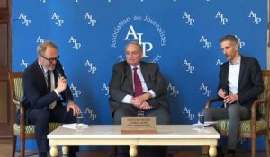 Conférence de presse de l’AJP : M. Jean-Louis Bourlanges, député Démocrate des Hauts-de-Seine, président de la commission des affaires étrangères - Mercredi 28 février 2024