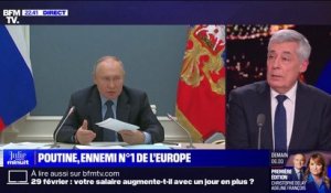 Envoi de troupes occidentales en Ukraine: l'intervention d'Emmanuel Macron était "irresponsable", pour Henri Guaino (ancien député LR et conseiller spécial de Nicolas Sarkozy à l'Élysée)