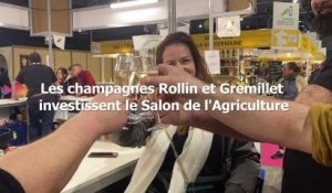 Les champagnes champenois Rollin et Gremillet investissent sur le Salon de l'agriculture