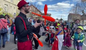 Plus de 400 personnes pour le carnaval à Saint-Just-Saint-Rambert