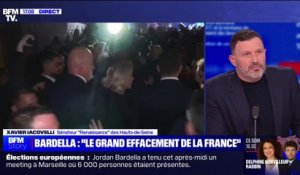 Européennes: "Voter Marine Le Pen ou Jordan Bardella ne sert à rien" assure Xavier Iacobelli (Renaissance)
