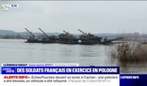 Un exercice militaire de l'Otan avec des soldats français en Pologne