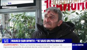 Agression antisémite dans le 20e arrondissement de Paris: "Je vais un peu mieux", affirme Marco