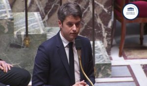 Gabriel Attal à propos des députés LFI: "La laïcité a ses fossoyeurs représentés dans cet hémicycle"