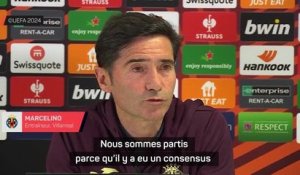 Villarreal - Marcelino : "J'ai la conscience tranquille"