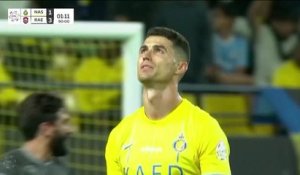 Al-Nassr - Ronaldo touche du bois et passe proche d'un doublé extraordinaire