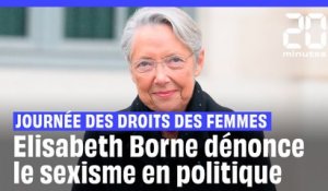 Journée des droits des femmes : Elisabeth Borne dénonce le sexisme en politique #shorts