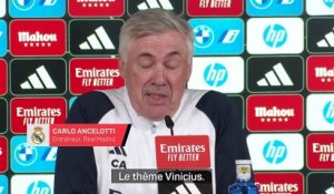 Ancelotti défend Vinicius : “Tout le monde doit changer d'attitude envers lui”