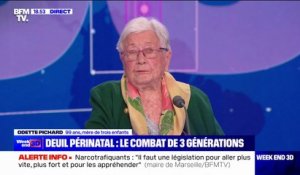 Deuil périnatal: "Depuis 75 ans, tous les jours j'y pense", raconte Odette Pichard
