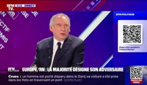 Européennes: selon François Bayrou "la situation est historique"