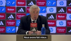 Real Madrid - Ancelotti : "Ce n'était pas très compliqué d'être meilleur que mercredi"