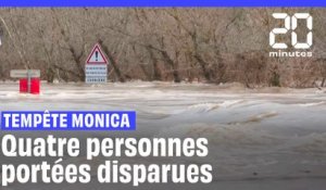 Tempête Monica : Quatre disparus toujours recherchés