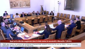 100% Sénat - Narcotrafic : des magistrats du tribunal judiciaire de Marseille auditionnés