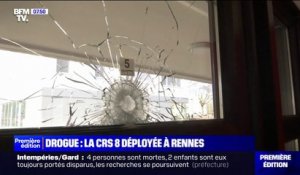 Rennes: la CRS 8 déployée après une fusillade sur fond de trafic de drogue