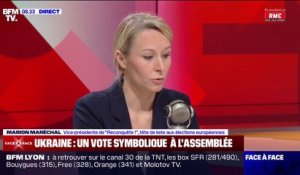 Pour Marion Maréchal, l'intégration de l'Ukraine dans l'Union européenne "signerait la mort de notre agriculture"