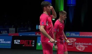Le replay du 1er tour de la paire de double messieurs T. Popov/C. Popov - Badminton - Open d'Angleterre