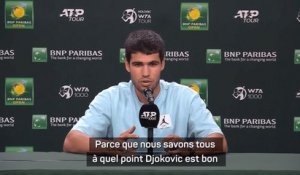 ATP - Indian Wells 2024 - Carlos Alcaraz : "Je n'aborde pas le tournoi différemment sous prétexte que Djokovic est éliminé"