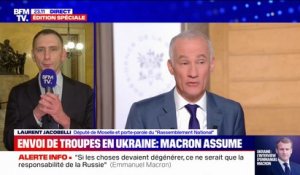 Laurent Jacobelli sur les livraisons d'armes à l'Ukraine: "Il ne faut pas aller jusqu'à du matériel offensif"