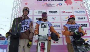 1er podium pour Romain Allemand à Tignes - Snowboard - CM