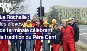Charente-Maritime: les élèves de terminale célèbrent la tradition du Père Cent, 100 jours avant le Bac