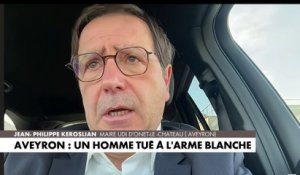Le maire d'Onet-le-Château (Aveyron), Jean-Philippe Keroslian, revient sur l'affaire de l'homme agressé à l'arme blanche sur le parking d'un supermarché hier soir