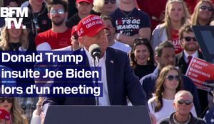"Stupide fils de...": Donald Trump insulte Joe Biden lors d'un meeting dans l'Ohio