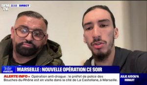 Trafic de drogue à Marseille: "On attend qu'il y ait du changement concret", affirme Nasser, habitant du quartier de Bassens