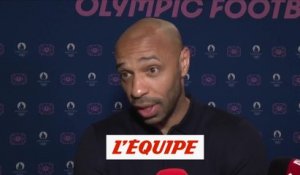 Henry : «Il n'y a rien de facile dans le football» - JO - Foot (H)