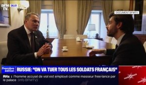 "On va tuer tous les soldats français qui vont venir sur le sol ukrainien": le vice-président de la Douma s'exprime sur BFMTV