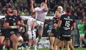 TOP 14 - Essai de Matthis LEBEL 2 (ST) - Union Bordeaux-Bègles - Stade Toulousain