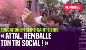 Education en Seine-Saint-Denis : les enseignants toujours déterminés pour un «plan d'urgence»