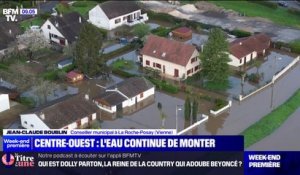 Inondations: "C'est vraiment la crue du siècle pour nous à La Roche-Posay" selon un Jean-Claude Boublin, conseiller municipal de la ville