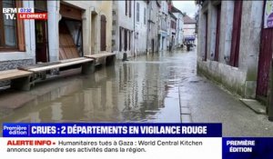 L'Yonne et la Saône-et-Loire sont toujours en vigilance rouge à cause des risques de crue majeure de l'Armançon et de l'Arroux