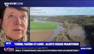 Crue dans l'Yonne: la maire de Noyers-sur-Serein "espère fortement" que sa commune soit placée en état de catastrophe naturelle