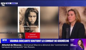 Vahina Giocante sur son soutien à Judith Godrèche: "Plus on est nombreuses, plus on est fortes (...) C'est important de se soutenir"