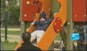 Playground for Dutch-speaking children only in Belgium