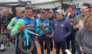 Paris-Roubaix 2024 - Au café et sur les pavés avec Oliver Naesen... de l'équipe Decathlon AG2R La Mondiale et Van Rysel