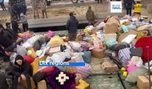 Plus de 72 000 personnes évacuées après des inondations record au Kazakhstan