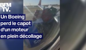 États-Unis: un Boeing perd le capot  d'un moteur en plein décollage à Denver