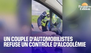 Un couple d'automobilistes complotistes refuse un contrôle d'alcoolémie près de Dunkerque