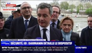 "Il faudra avoir un QR Code": Gérald Darmanin détaille le dispositif de sécurité mis en place à Paris pour les JO