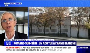 Adolescent tué à Romans-sur-Isère: la maire affirme que la victime "n'était pas connue des services de police et de la ville"