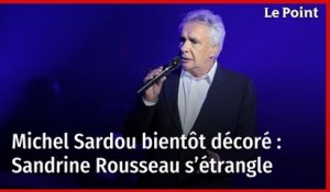 Michel Sardou bientôt décoré par Emmanuel Macron : Sandrine Rousseau s'étrangle