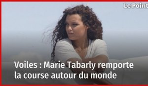 Voiles : Marie Tabarly remporte la course autour du monde