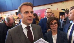 Emmanuel Macron: "On fait le maximum pour que les jeunes aillent vers la culture et le livre"