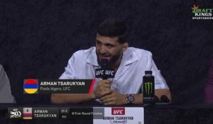 UFC 300 - Tsarukyan : “J’ai hâte de le battre, je vais me battre pour le titre”