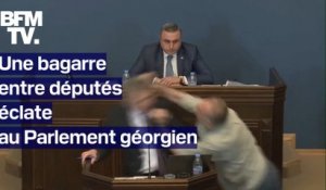 Une bagarre entre députés éclate au Parlement géorgien