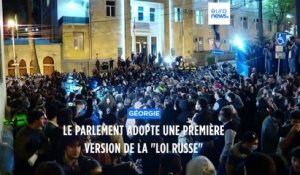Géorgie : le Parlement adopte une première version de la "loi russe"